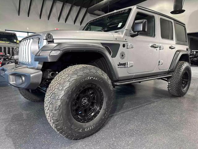 used 2020 Jeep Wrangler Unlimited car, priced at $38,990