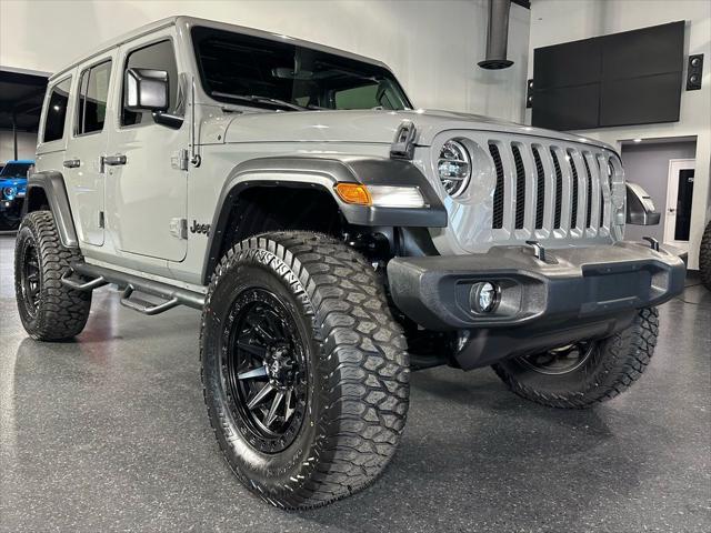 used 2021 Jeep Wrangler Unlimited car, priced at $39,990