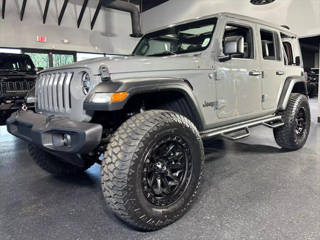 used 2021 Jeep Wrangler Unlimited car, priced at $39,990