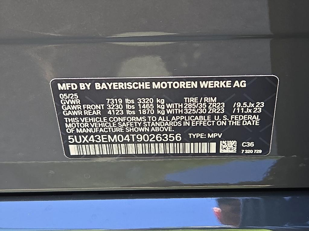 new 2026 BMW ALPINA XB7 car, priced at $163,375