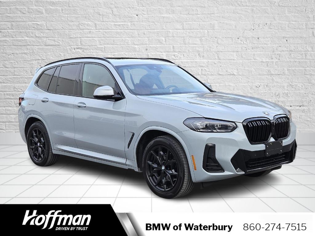 used 2022 BMW X3 car, priced at $37,050