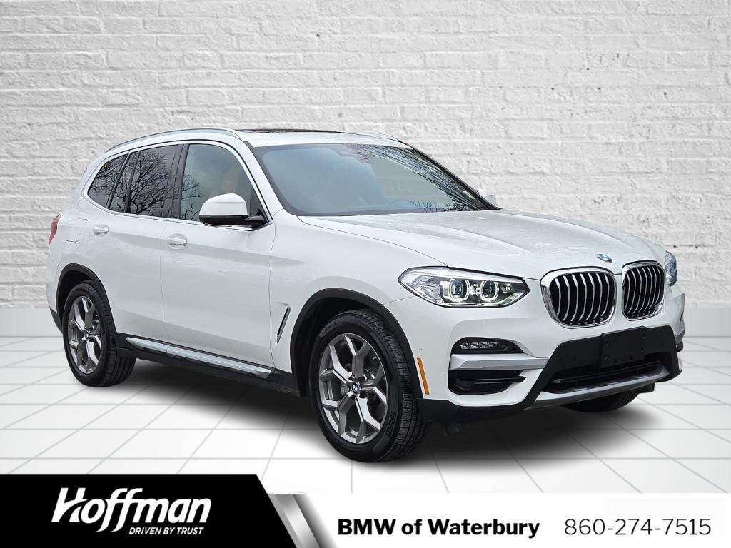 used 2021 BMW X3 car, priced at $36,350