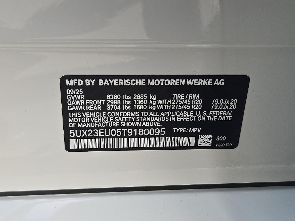 new 2026 BMW X5 car, priced at $81,575