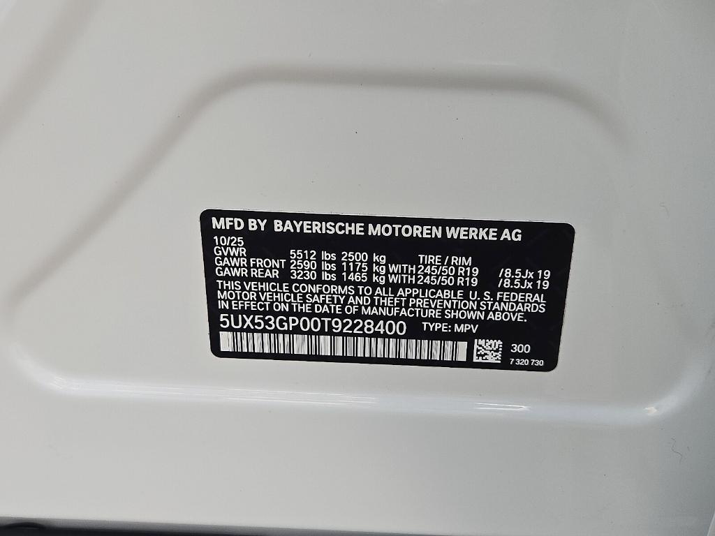 new 2026 BMW X3 car, priced at $54,450