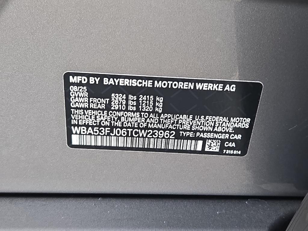 new 2026 BMW 530 car, priced at $70,690