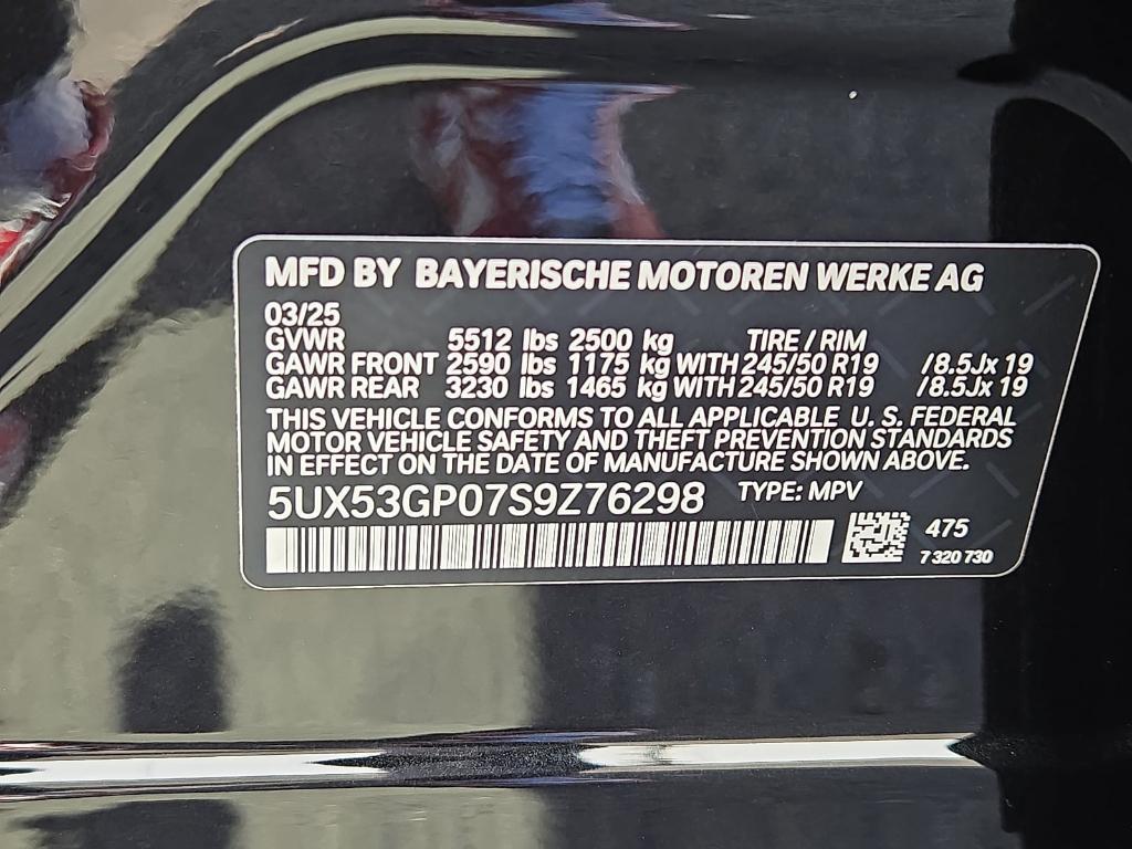 used 2025 BMW X3 car, priced at $54,005