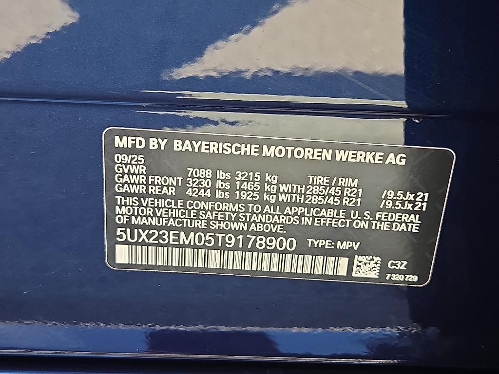 new 2026 BMW X7 car, priced at $101,380