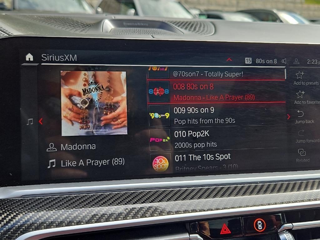 used 2023 BMW X5 M car, priced at $78,350