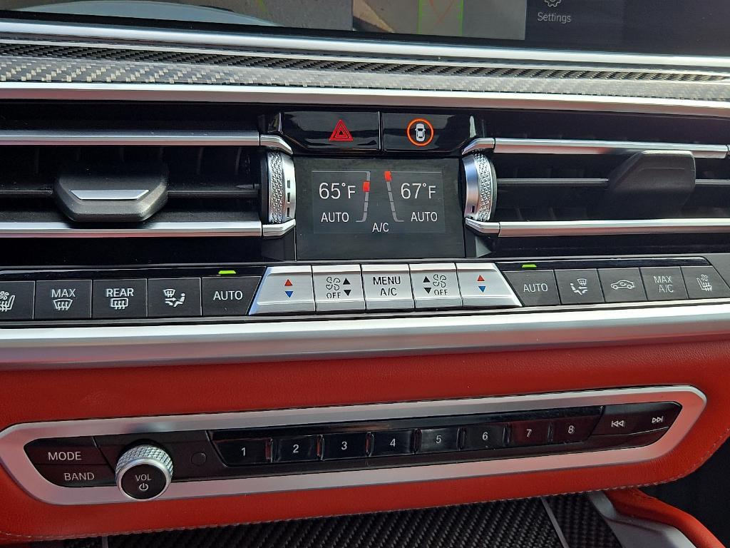 used 2023 BMW X5 M car, priced at $78,350