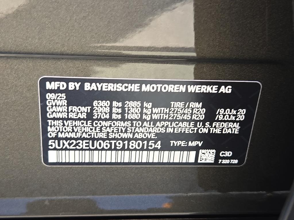 new 2026 BMW X5 car, priced at $84,125