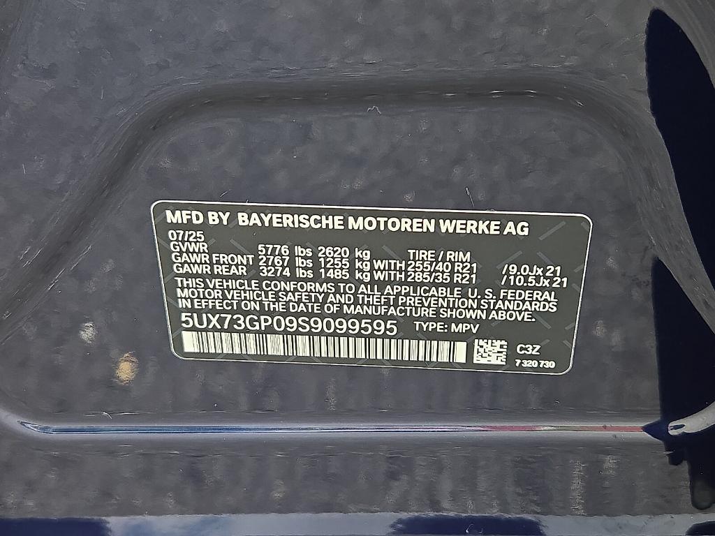 new 2025 BMW X3 car, priced at $75,460