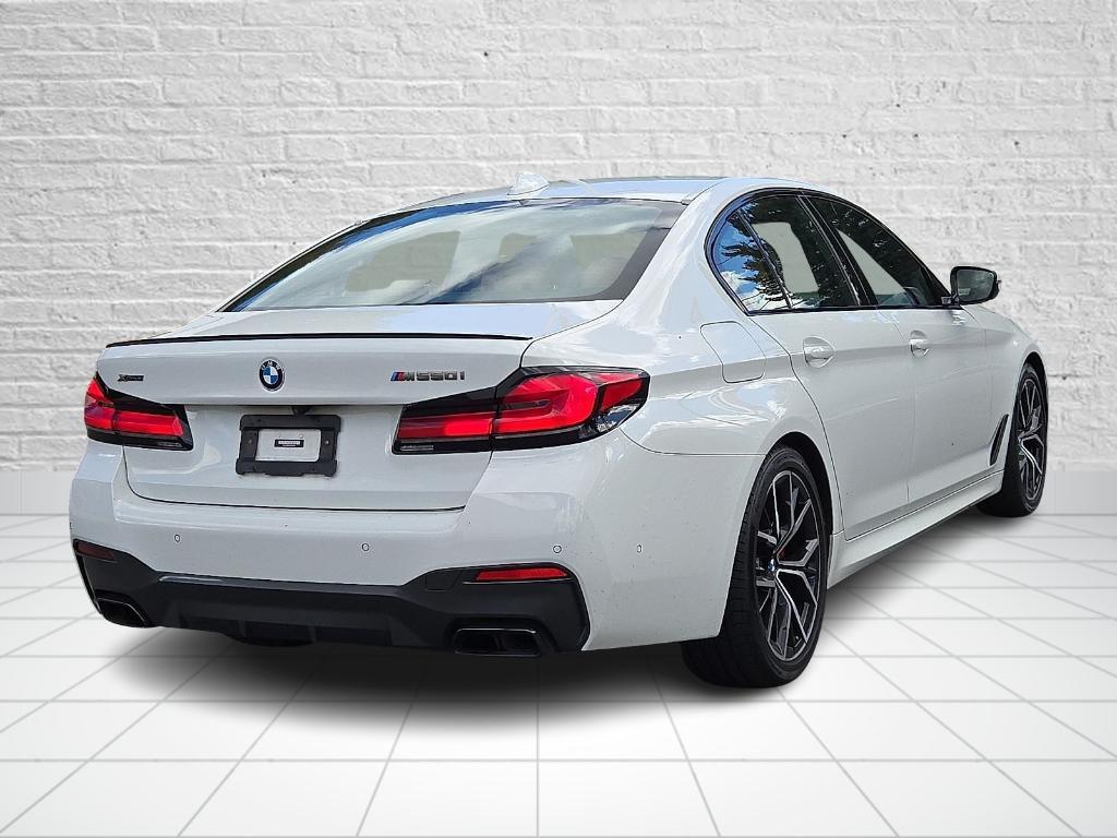 used 2023 BMW M550 car, priced at $53,550