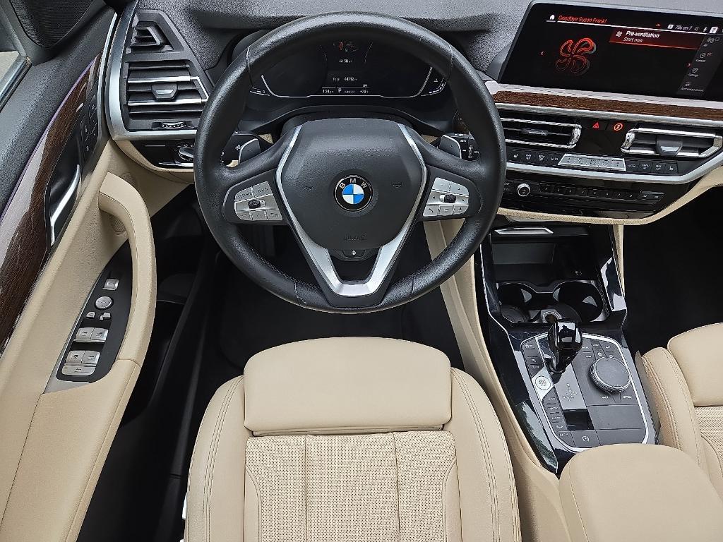 used 2022 BMW X3 car, priced at $33,450