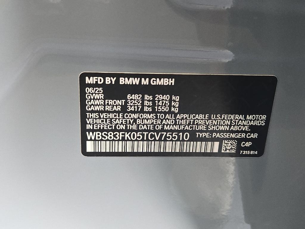 new 2026 BMW M5 car, priced at $132,570