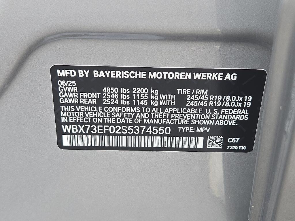 new 2025 BMW X1 car, priced at $47,745