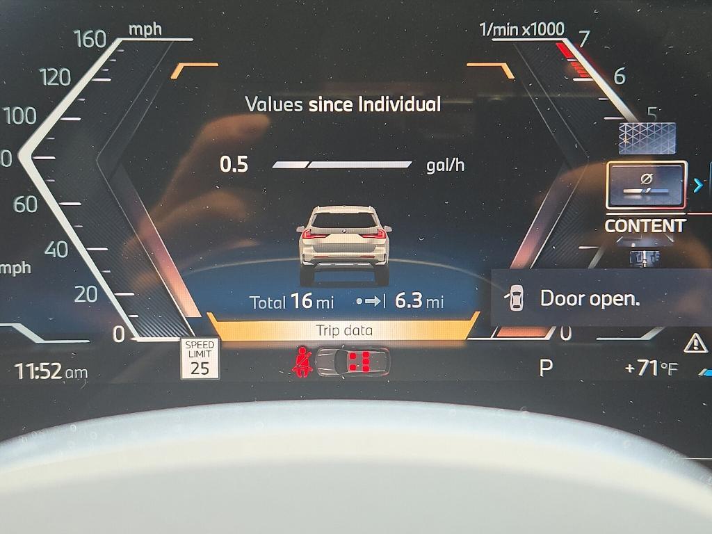 new 2025 BMW X1 car, priced at $47,745