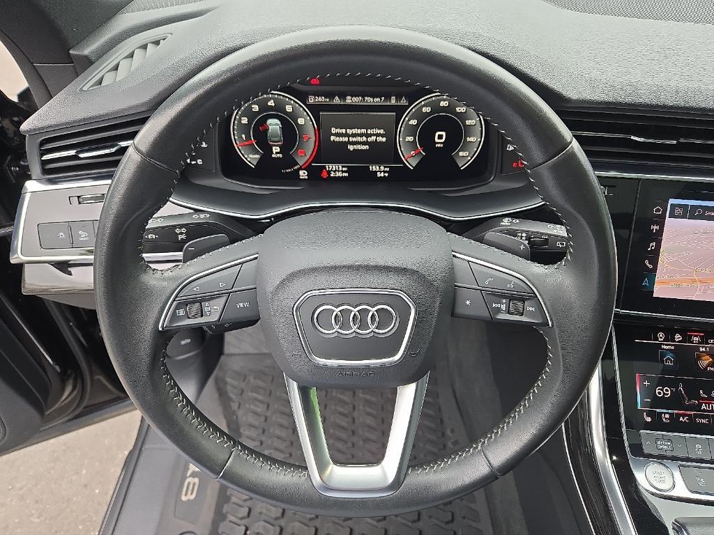 used 2019 Audi Q8 car, priced at $40,150