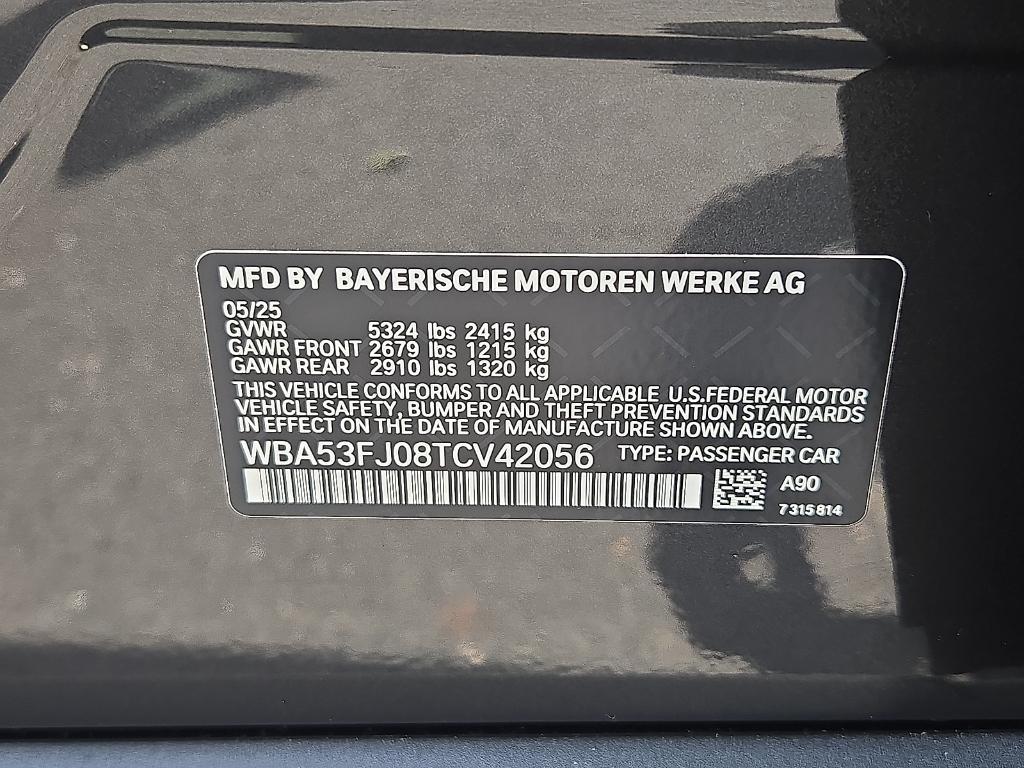 new 2026 BMW 530 car, priced at $68,590