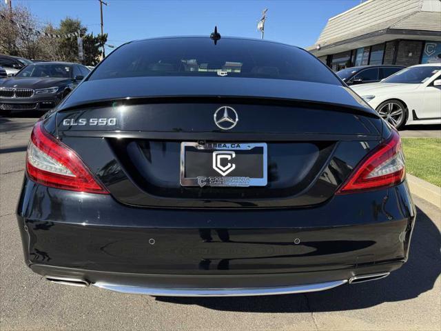 used 2018 Mercedes-Benz CLS 550 car, priced at $33,995