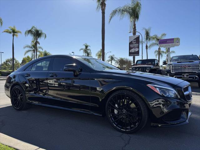 used 2018 Mercedes-Benz CLS 550 car, priced at $33,995