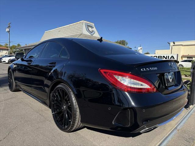 used 2018 Mercedes-Benz CLS 550 car, priced at $33,995