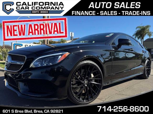 used 2018 Mercedes-Benz CLS 550 car, priced at $33,995