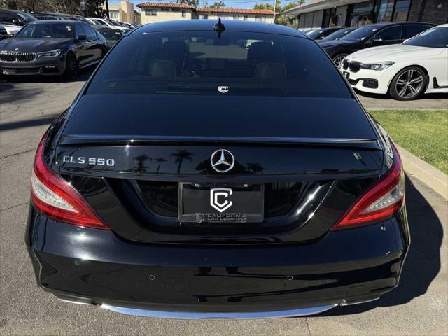 used 2018 Mercedes-Benz CLS 550 car, priced at $33,995