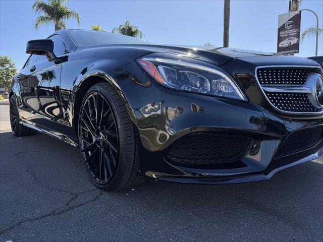 used 2018 Mercedes-Benz CLS 550 car, priced at $33,995