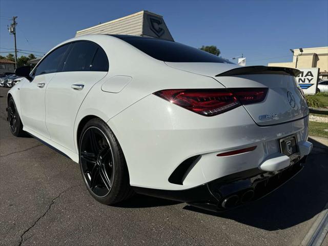 used 2020 Mercedes-Benz AMG CLA 45 car, priced at $43,995