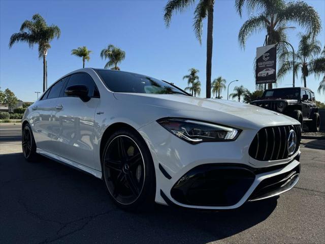 used 2020 Mercedes-Benz AMG CLA 45 car, priced at $43,995