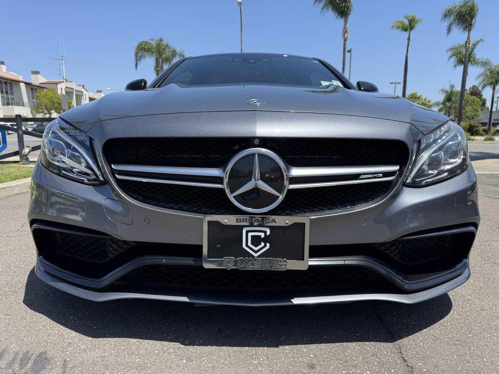 used 2018 Mercedes-Benz AMG C 63 car, priced at $38,995