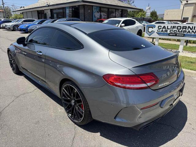 used 2018 Mercedes-Benz AMG C 63 car, priced at $38,995