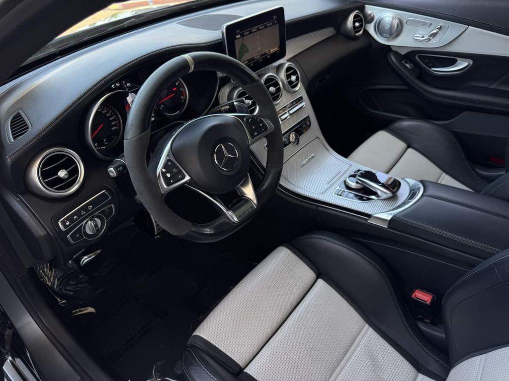 used 2018 Mercedes-Benz AMG C 63 car, priced at $38,995