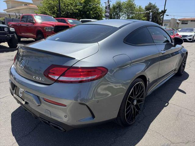 used 2018 Mercedes-Benz AMG C 63 car, priced at $38,995