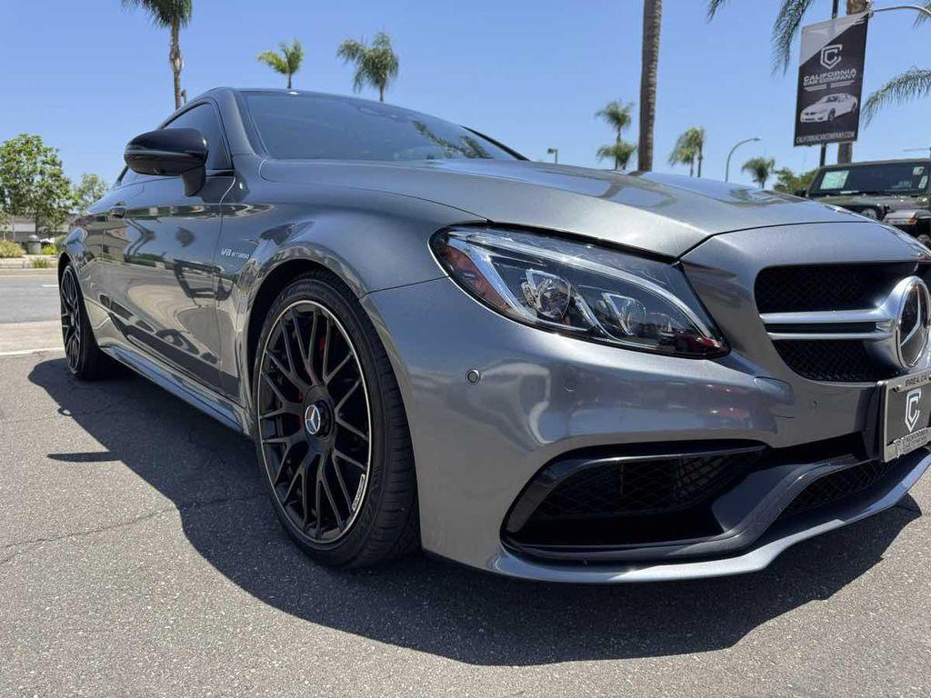 used 2018 Mercedes-Benz AMG C 63 car, priced at $38,995