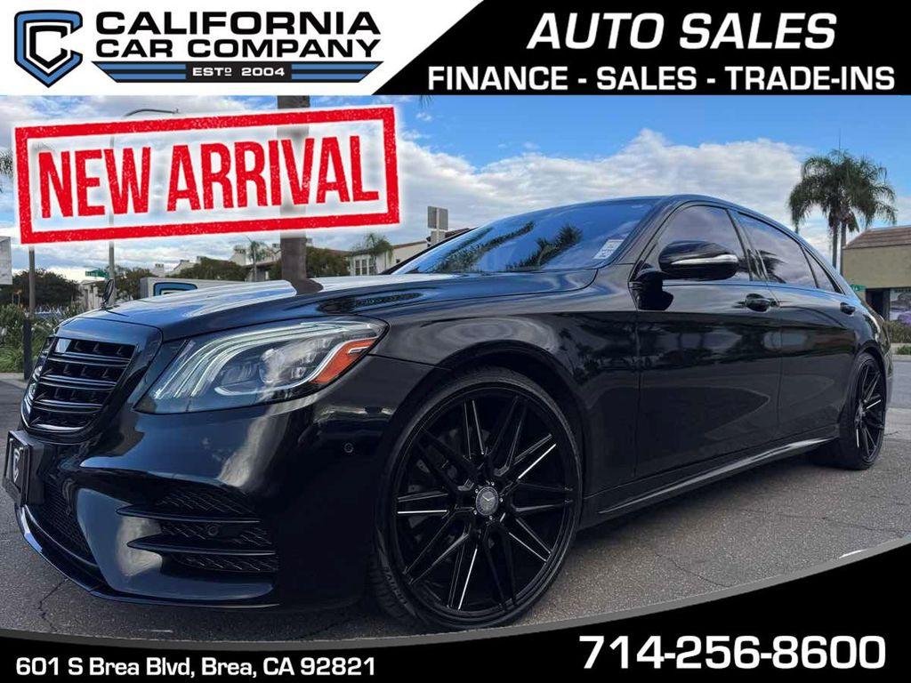 used 2018 Mercedes-Benz S-Class car, priced at $31,995