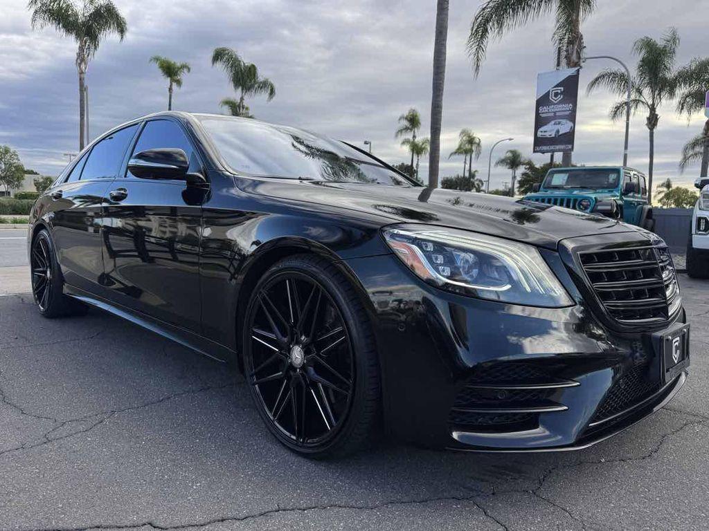 used 2018 Mercedes-Benz S-Class car, priced at $31,995