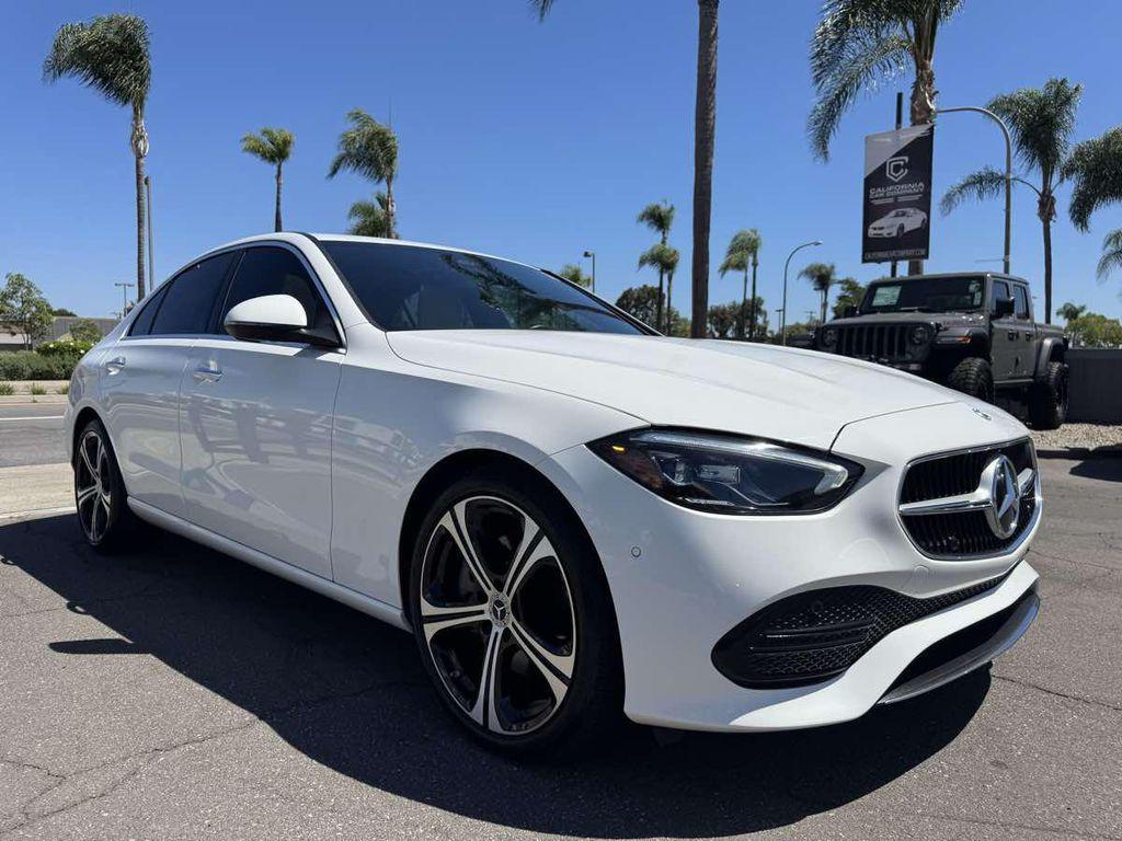 used 2024 Mercedes-Benz C-Class car, priced at $35,995