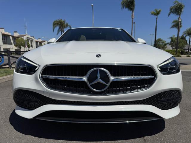 used 2024 Mercedes-Benz C-Class car, priced at $35,995