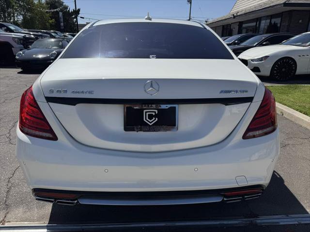 used 2016 Mercedes-Benz AMG S car, priced at $38,995