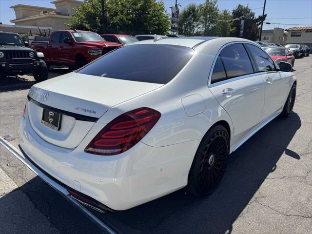used 2016 Mercedes-Benz AMG S car, priced at $38,995