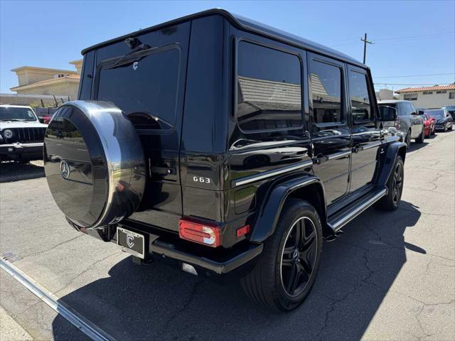 used 2018 Mercedes-Benz AMG G 63 car, priced at $78,995
