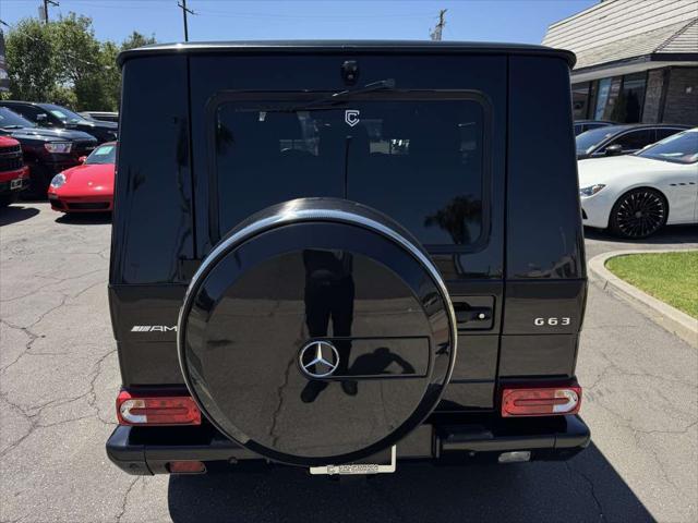 used 2018 Mercedes-Benz AMG G 63 car, priced at $78,995