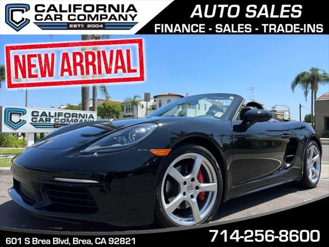 used 2018 Porsche 718 Boxster car, priced at $62,995