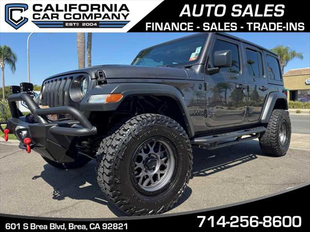 used 2021 Jeep Wrangler Unlimited car, priced at $33,995
