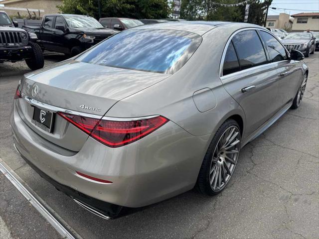 used 2021 Mercedes-Benz S-Class car, priced at $63,995