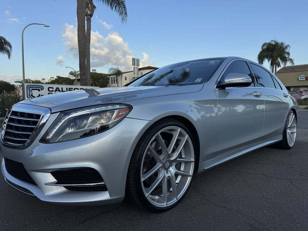 used 2015 Mercedes-Benz S-Class car, priced at $29,995