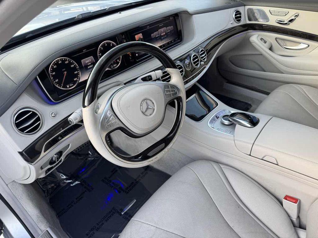 used 2015 Mercedes-Benz S-Class car, priced at $29,995