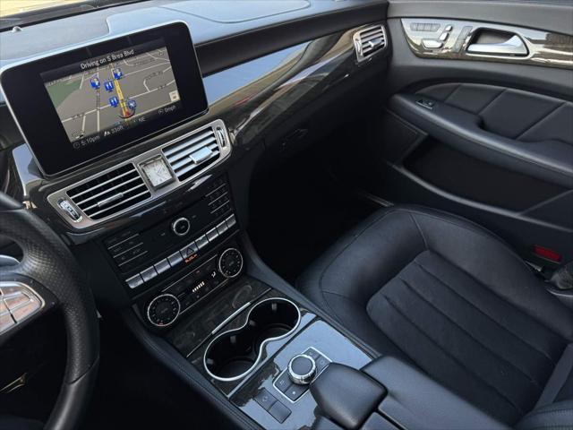 used 2015 Mercedes-Benz CLS-Class car, priced at $22,995