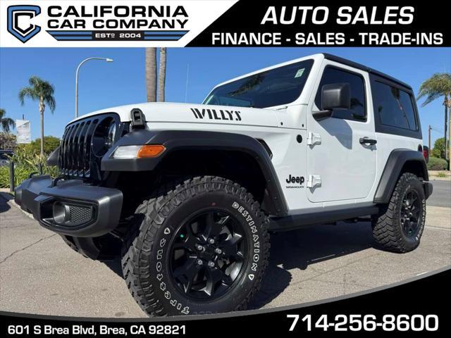 used 2021 Jeep Wrangler car, priced at $31,995